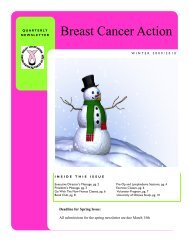 ootawa breast cancer action How can condoms be affective